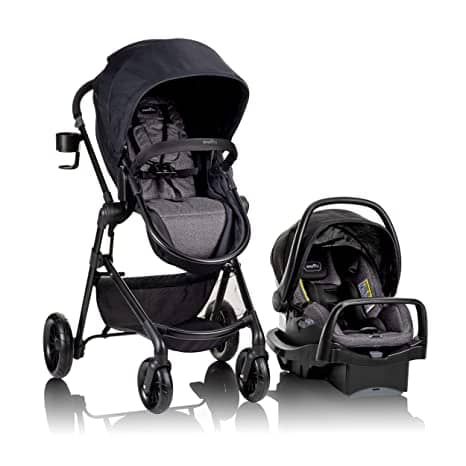 1.Best baby strollers with car seat-Evenflo strollers and Car Seat combo.