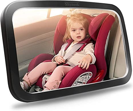 Best car mirror for baby-Shynerk Baby Car Mirror