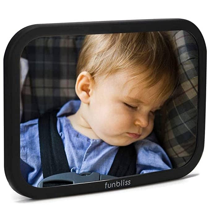Best baby car mirror 2023-Funbliss Baby Car Mirror